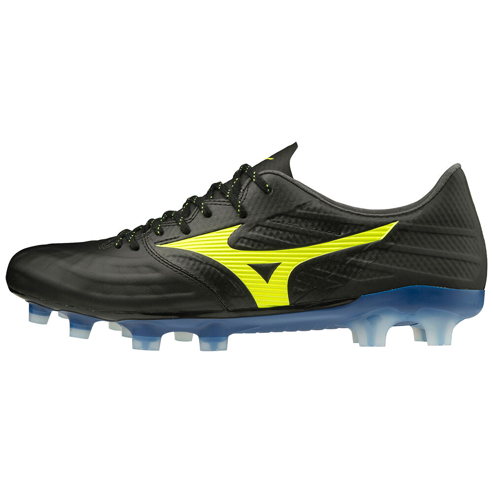 Scarpe Calcio Mizuno Rebula 3 Elite Uomo - Nere/Gialle - 60527-PAUV